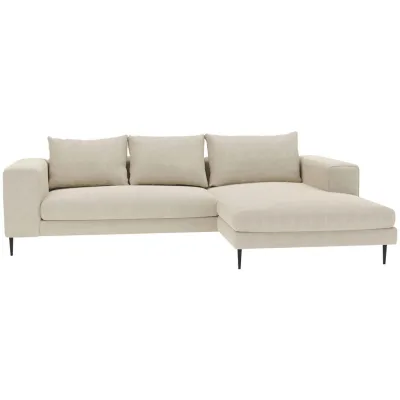 Trendmanufaktur Ecksofa Aurora Beige 325x170 cm