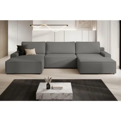 Trendmanufaktur Wohnlandschaft Challenge Greige 333x168 cm