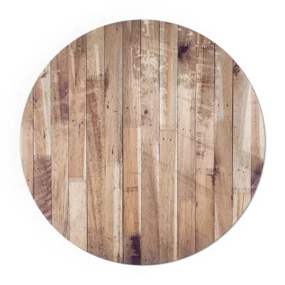 Tulup Glasplatte Braun 50x50x0.4 cm