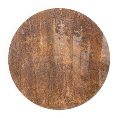 Tulup Glasplatte Braun 80x80x0.4 cm