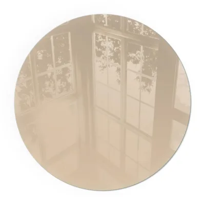 Tulup Glasplatte Gelb 60x60x0.4 cm