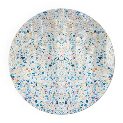 Tulup Glasplatte Weiß 70x70x0.4 cm