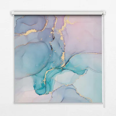 Tulup Innenrollo Blau 130x140x0.5 cm