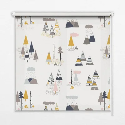 Tulup Innenrollo Braun 80x180x0.5 cm