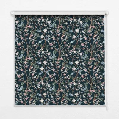 Tulup Innenrollo Dunkelblau 100x140x0.5 cm