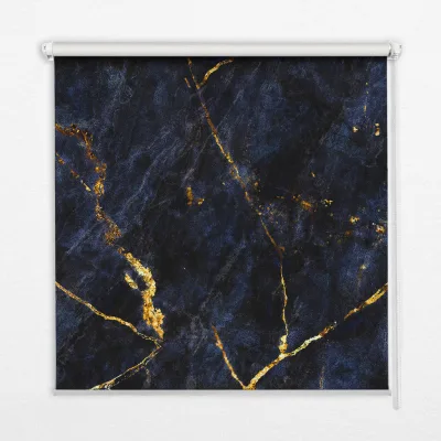 Tulup Innenrollo Dunkelblau 70x140x0.5 cm