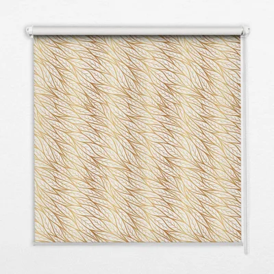 Tulup Innenrollo Gold 140x140x0.5 cm