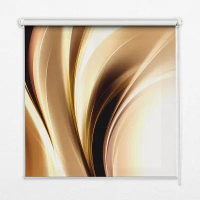 Tulup Innenrollo Gold 90x140x0.5 cm