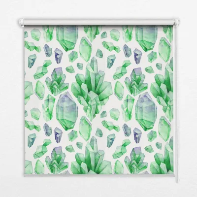 Tulup Innenrollo Grün 100x100x0.5 cm