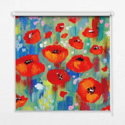 Tulup Innenrollo Grün 80x140x0.5 cm