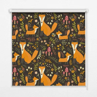 Tulup Innenrollo Orange 100x180x0.5 cm