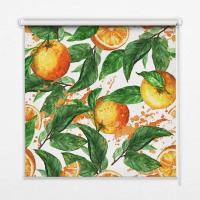 Tulup Innenrollo Orange 150x180x0.5 cm