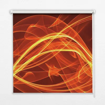 Tulup Innenrollo Orange 80x180x0.5 cm