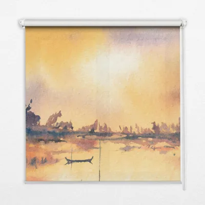 Tulup Innenrollo Orange 80x180x0.5 cm