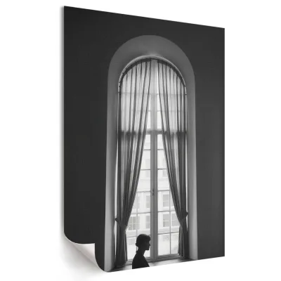 Tulup Poster Schwarz 42x59x0.1 cm