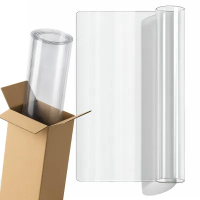 Tulup Schutzmatte Transparent 80x140x0.2 cm