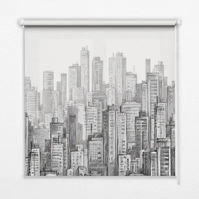Tulup Verdunkelungsrollo Schwarz 140x140 cm