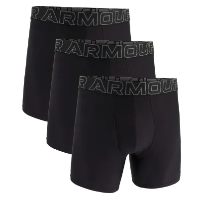 UA PERFORMANCE TECH - SOLID 6 IN 3PK Herren Boxershort