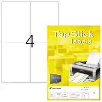 Universaletikett TopStick 105 x 148 mm (B x H)