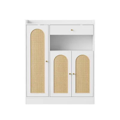 Urban Meuble Schuheschrank Weiß 90x110x35 cm