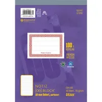 Ursus Staufen Notizblock Green