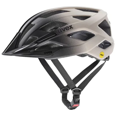 Uvex I-Vo 2 MIPS, Fahrradhelm, grau/schwarz
