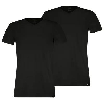 V-Neck Tee 2P Herren T-Shirt