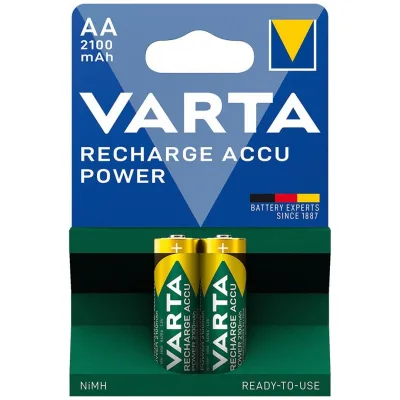 Varta Akku Recharge Accu Power AA/Mignon 2 St./Pack.