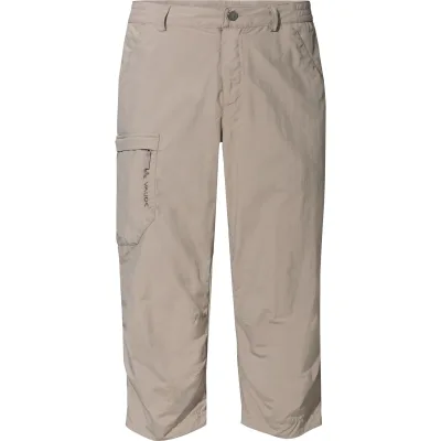 Vaude Men's Farley Capri Pants II, Wanderhosen, Herren, beige
