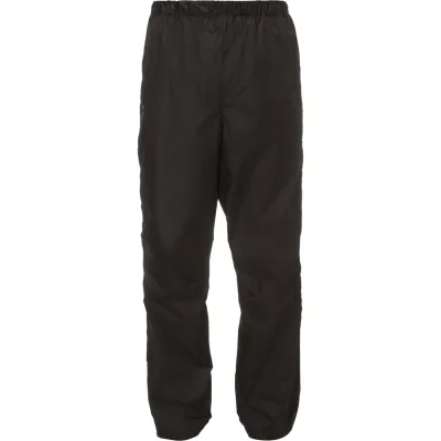 Vaude Men's Fluid Full-zip Pants II, Regenhose, Herren, schwarz