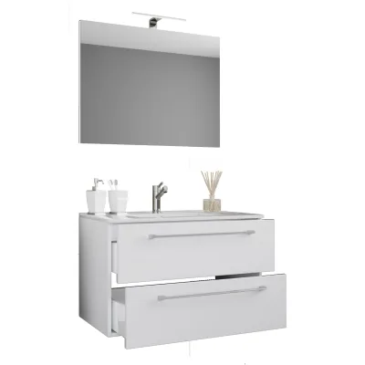 Mid.you Badezimmer VCM Badinos Schwarz 60 cm
