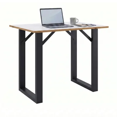 VCM Bartisch, Stehtisch und Meetingtisch, 110 x 50 x 102 cm, Hochtisch für Küche, Büro und Lounge - Salia