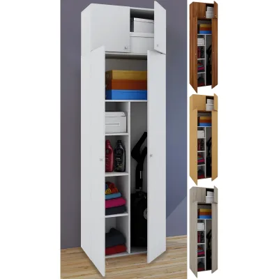 Mid.you Mehrzweckschrank Sonoma Eiche 70x218x39 cm