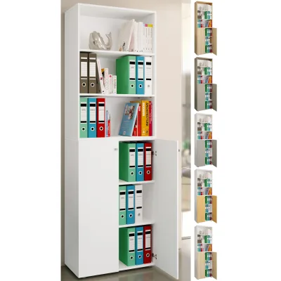 Mid.you Aktenschrank Sonoma Eiche 70x220x39 cm