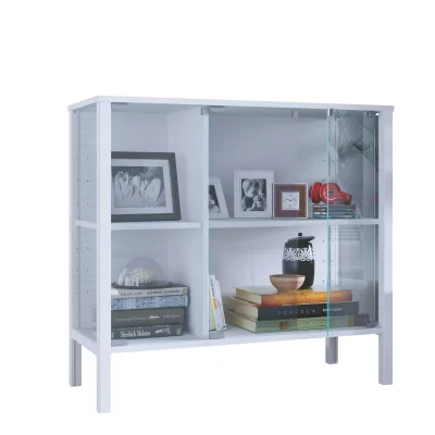 Livetastic Sideboard Klar, Honigeiche 87x80x35 cm