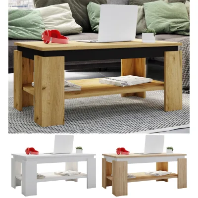Mid.you Couchtisch Sonoma Eiche 53x41x90 cm