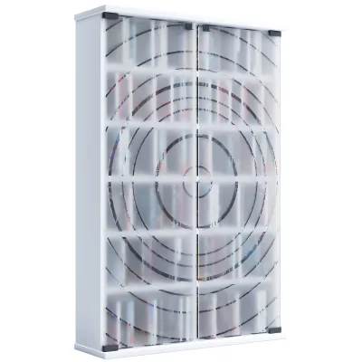 Mid.you Cd-Regal Tilano Honigeiche 60x92x18 cm