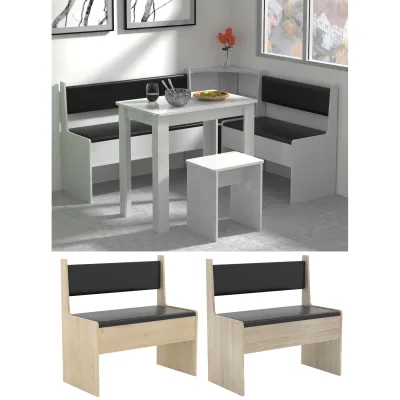 Mid.you Sitzbank Honigeiche 80x80x42 cm