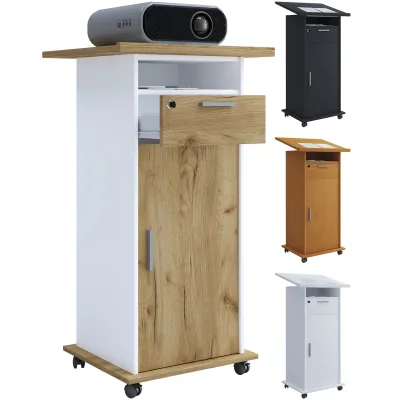 Mid.you Stehtisch Buche 50x108.3x60 cm