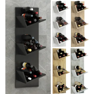 Mid.you Weinregal Eiche 33x106.5x25.6 cm