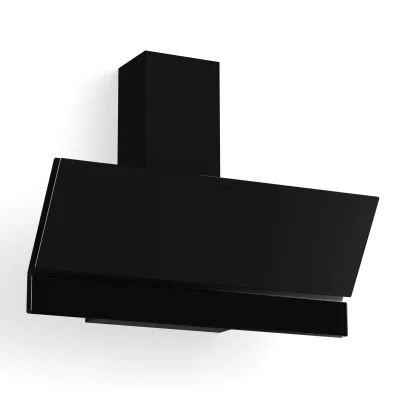 Velaire Dunstabzugshaube   Edel, minimalistisch, kraftvoll   Energieklasse A++   820 m³/h   90 cm Schwarz