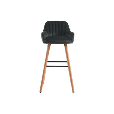 Vente-Unique Barhocker Schwarz 47x98x52 cm
