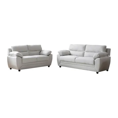 Vente-Unique Couchgarnitur Beige 201x88x82 cm