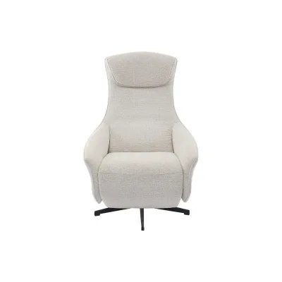 Vente-Unique Relaxsessel Beige 76.5x112x86 cm