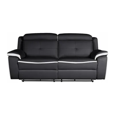 Vente-Unique Relaxsofa Weiß 207x92x97 cm