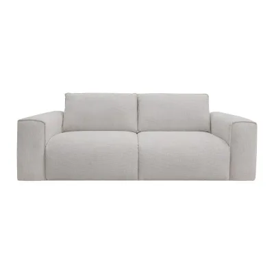 Vente-Unique Schlafsofa Beige 236x78x100 cm