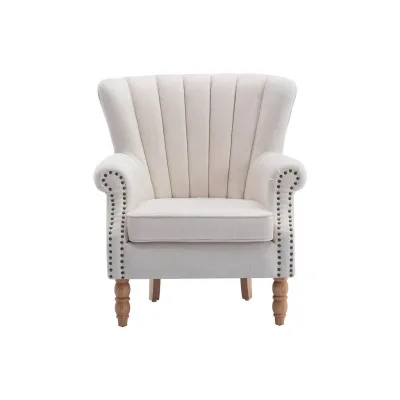 Vente-Unique Sessel Creme 78x90x72 cm