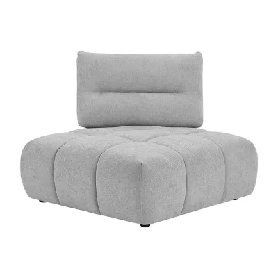 Vente-Unique Sessel Hellgrau 113x93x113 cm