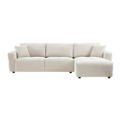 Vente-Unique Sofa Beige 296x85x157 cm