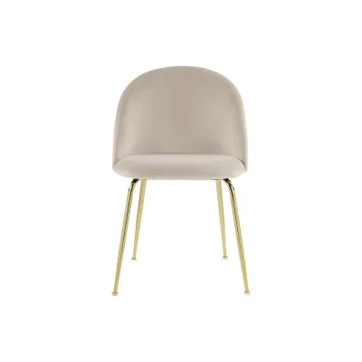 Vente-Unique Stuhl Beige 50x77x55 cm